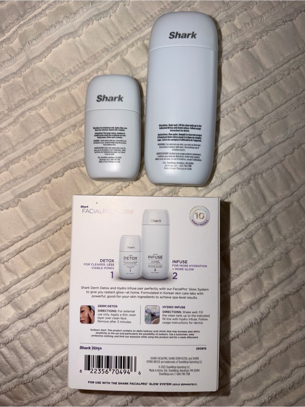Shark FacialPro™ Glow + DePuffi At Home Facial System in Lilac - Picture 7 of 10